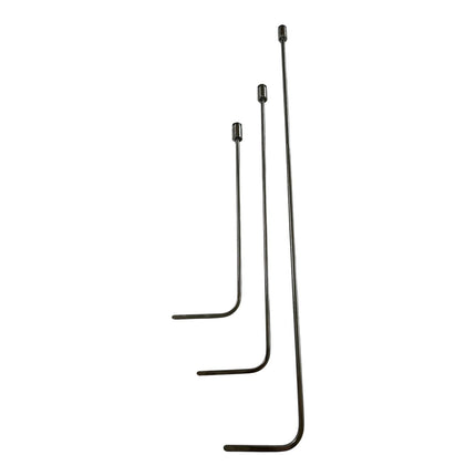 25-Pieces Rotatable and Tactical Handle Stainless Steel PDR Rod Set