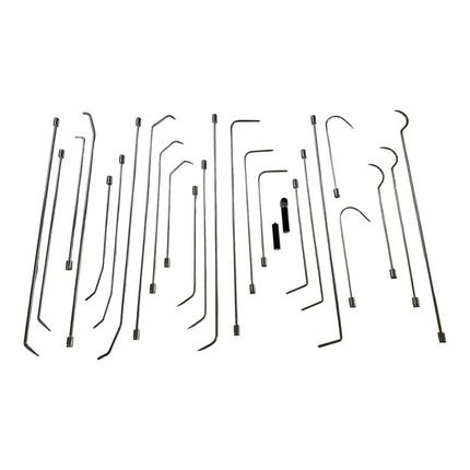 25-Pieces Rotatable and Tactical Handle Stainless Steel PDR Rod Set