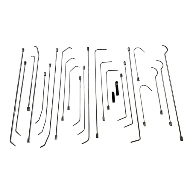 25-Pieces Rotatable and Tactical Handle Stainless Steel PDR Rod Set