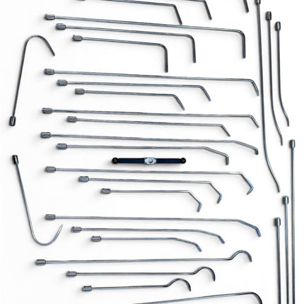 34-Piece Stainless Steel Tool Set (1 Ratchet Handle Included)