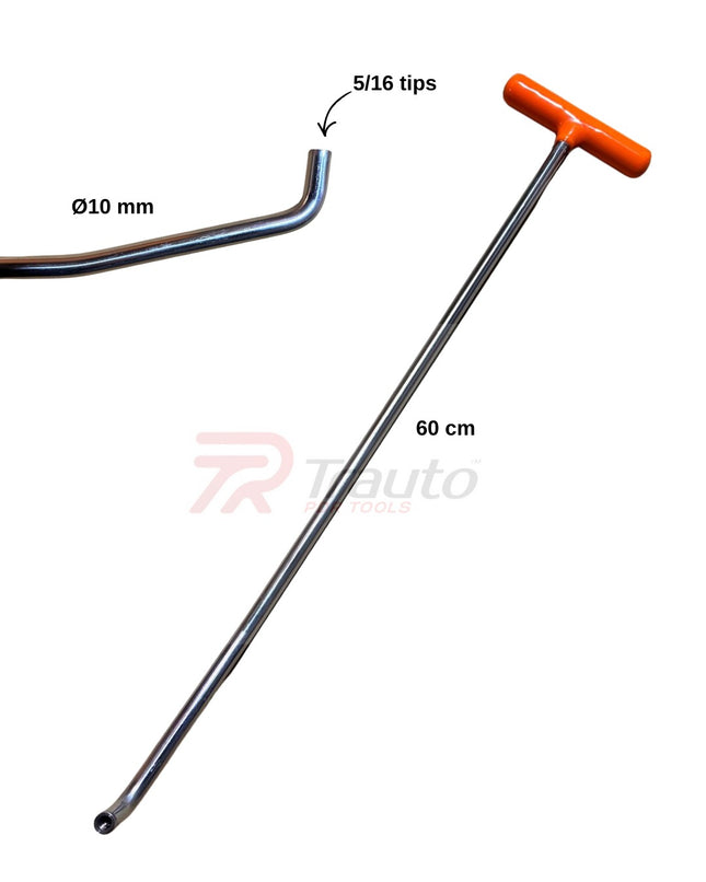 Double Bend Interchangeable Tip Rod 5/16 Size