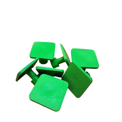 Glue tabs for pdr dent - 12349 - 40*40 mm Green - (10 pack)