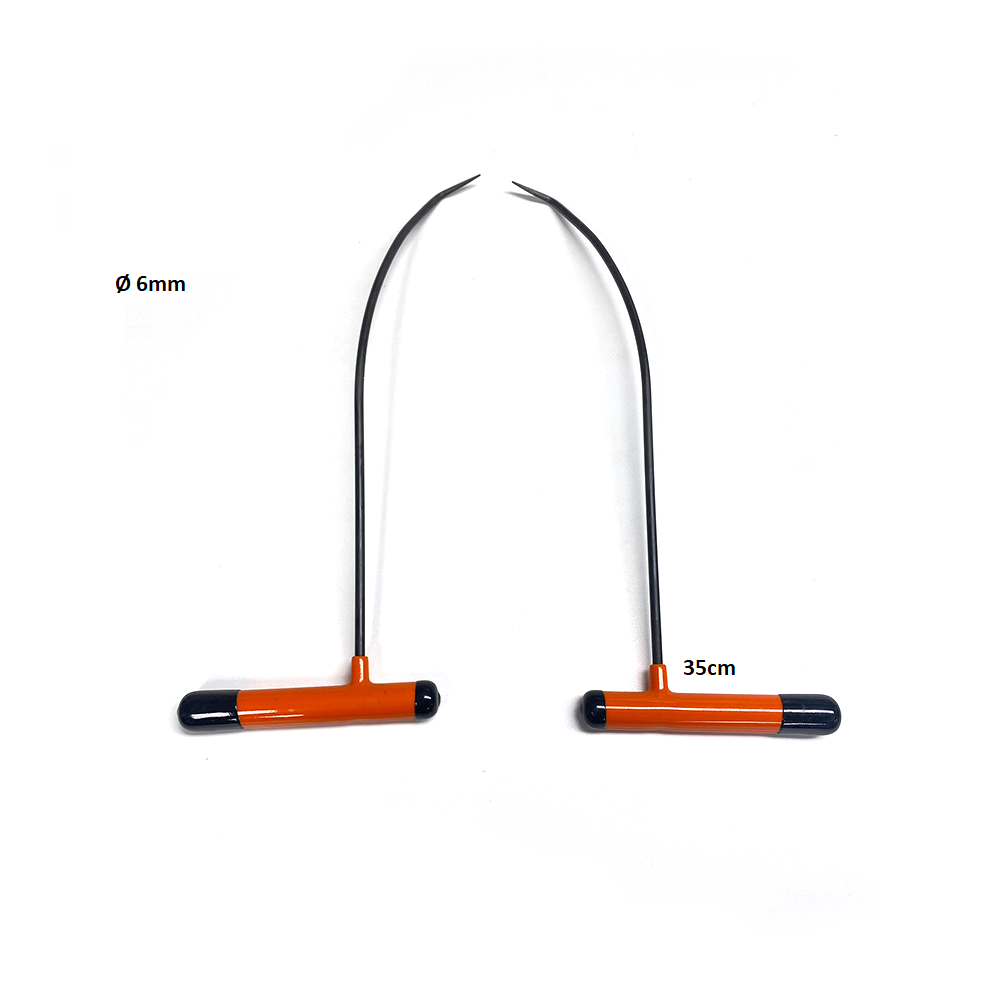 2 Pieces Aspendos Set Curve Sticks - PDR Tools - 35 cm / 6 mm