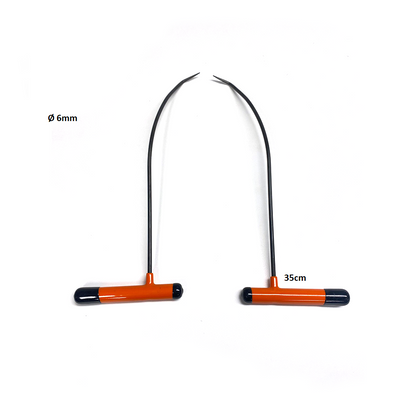 2 Pieces Aspendos Set Curve Sticks - PDR Tools - 35 cm / 6 mm