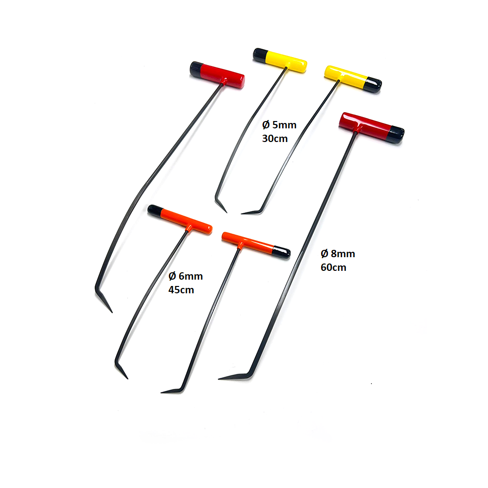 Sümela Set - 6 Pieces of Special Curve Sticks - PDR Tools