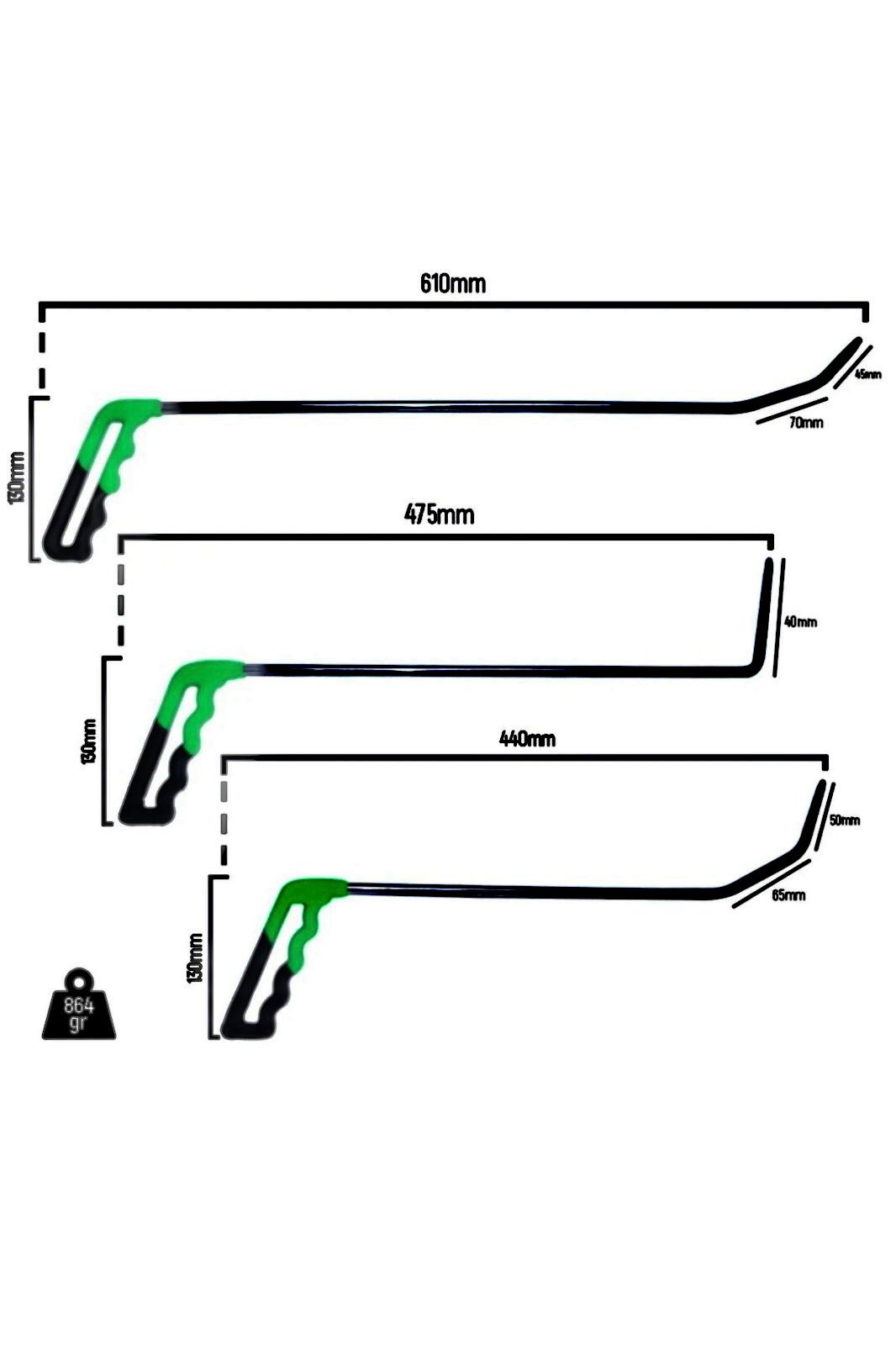 3 Piece Uludag Set - PDR Tools