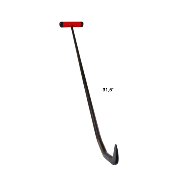 Double Curve Stick Hook Red - PDR Tools