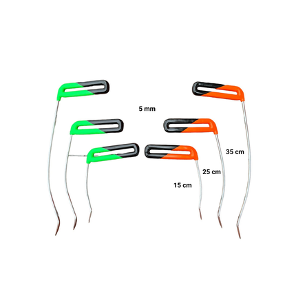 Harran Set - 6 Pieces of Special Curve Sticks - PDR Tools