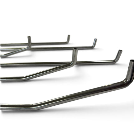 6-Piece Stainless Steel Double Bend PDR Tool Set Interchangeable Tip - 5/16 Thread Size