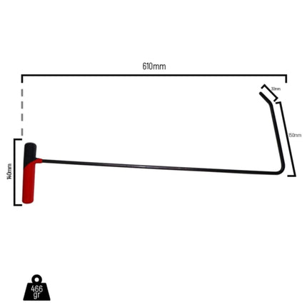 Special Double Curve Stick Red - PDR Tools