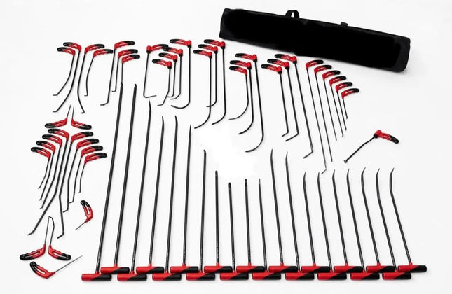 62 Pcs Complete Set (15 pcs adjustable handle) - PDR Tools Set