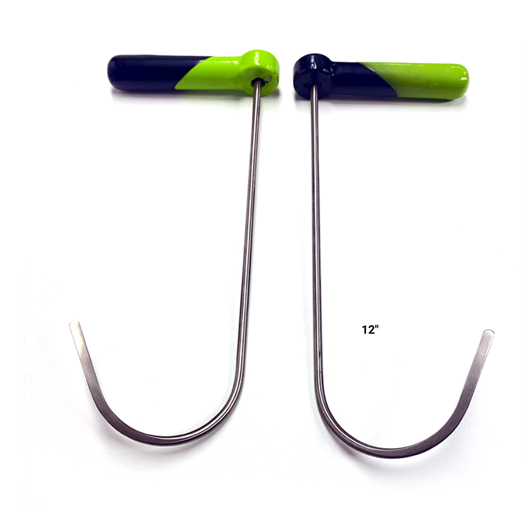 Yıldırım Set - 2 Piece 360 degree Adjustable Handle Spring Steel Rod Set - PDR Tools
